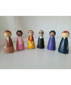 The Little Apple WOMEN'S EMPOWERMENT Limited Edition Kick Ass Ladies Peg Doll Collection