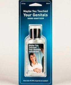 The Little Apple FELLA Maybe You Touched Your Genitals Hand Sanitizer