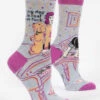 The Little Apple My Dog Is Cool As F Women's Crew Socks CLOSET