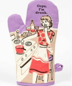 The Little Apple Oops I'm Drunk Oven Mitt