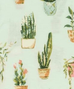 The Little Apple LITTLE APPLES Milkbarn Potted Plant Bamboo Zipper Pajamas