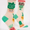 The Little Apple Proud Plant Mom Women's Crew Socks CLOSET
