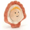 Jellycat Sensational Seafood Scallop Stuffed Toy TOP CHEF