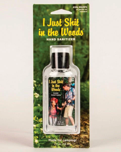 Promo ✨ Blue Q SELF CARE I Just Shit In The Woods Hand Sanitizer ✨ 1 Blue Q SELF CARE I Just Shit In The Woods Hand Sanitizer