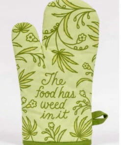 The Little Apple The Food Has Weed In It Oven Mitt