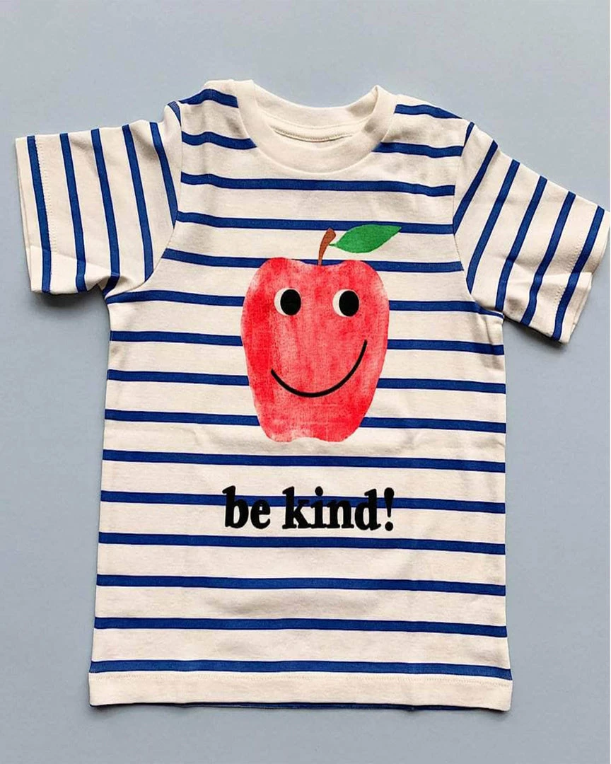 Brand new 😉 The Little Apple Estella Organic Be Kind Toddler's T-Shirt 🛒 1 The Little Apple Estella Organic Be Kind Toddler's T-Shirt