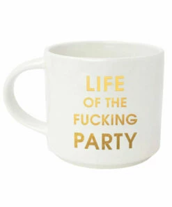 The Little Apple HOMEBODY Life Of The Fucking Party Jumbo Stackable Mug