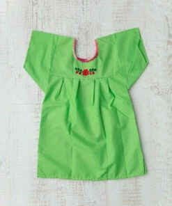 The Little Apple CLOSET Merida Mexican Embroidered Kid's Tunic Dress