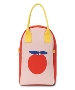 The Little Apple Zipper Lunch Bag- Red Apple