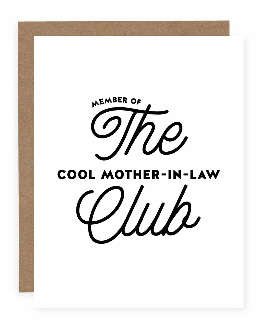 Cheapest π The Little Apple Cool π© Mother-In-Law Club π© Mother's Day Greeting Card LOVE NOTES β 1 The Little Apple Cool Mother-In-Law Club Mother's Day Greeting Card LOVE NOTES