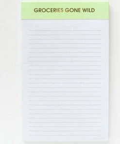 The Little Apple Groceries Gone Wild Notepad