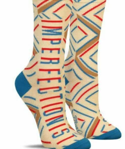 Blue Q Imperfectionist Women's Crew Socks