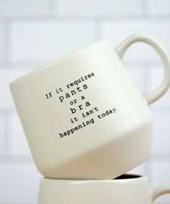 The Little Apple If It Requires A Bra Or Pants Mug HOMEBODY