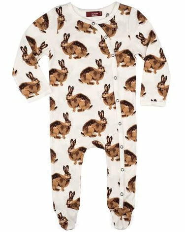 Cheap ๐ The Little Apple LITTLE APPLES Milkbarn Organic Cotton Bunny Footed Romper ๐ฅฐ 1 The Little Apple LITTLE APPLES Milkbarn Organic Cotton Bunny Footed Romper