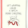 The Little Apple Edward Scissorhands Christmas Greeting Card