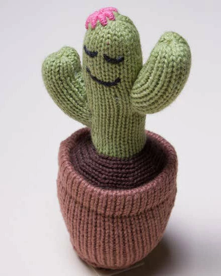 Cheapest ๐ The Little Apple Organic Cotton Cactus Baby Rattle LITTLE APPLES ๐คฉ 1 The Little Apple Organic Cotton Cactus Baby Rattle LITTLE APPLES