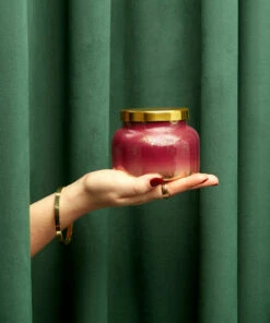 HOLIDAYS 40% OFF Capri Blue 19oz Tinsel & Spice Glimmer Ombré Candle