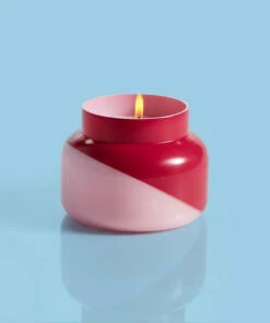 The Little Apple Capri Blue Dual Tone Coconut Santal Candle HOMEBODY