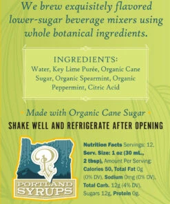 The Little Apple HOMEBODY Mojito Cocktail Syrup