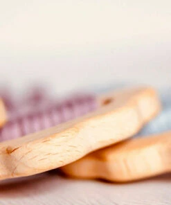 The Little Apple LITTLE APPLES Organic Wood Cloud Teether