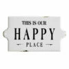 The Little Apple HOMEBODY This Is Our Happy Place Wall Sign