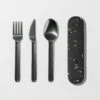 The Little Apple Porter Utensil Set- Charcoal HOMEBODY