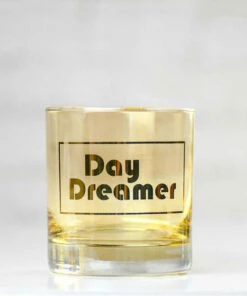 The Little Apple Day Dreamer Rocks Glass