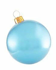 Promo ๐ Holiball 18" Large Inflatable Ornament- Multiple Colors โ๏ธ 3 Holiball 18" Large Inflatable Ornament- Multiple Colors
