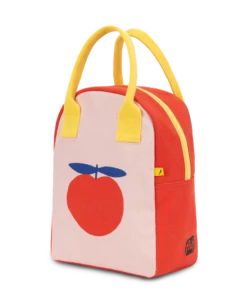The Little Apple Zipper Lunch Bag- Red Apple