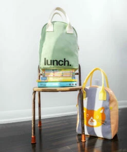 The Little Apple HOMEBODY Zipper Lunch Bag- Cat