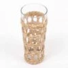 The Little Apple Natural Rattan Tumbler Glass HOMEBODY