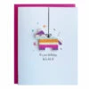 The Little Apple Pinata Birthday Greeting Card