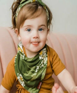 The Little Apple LITTLE APPLES Milkbarn Kerchief Bib (Multiple Colors)