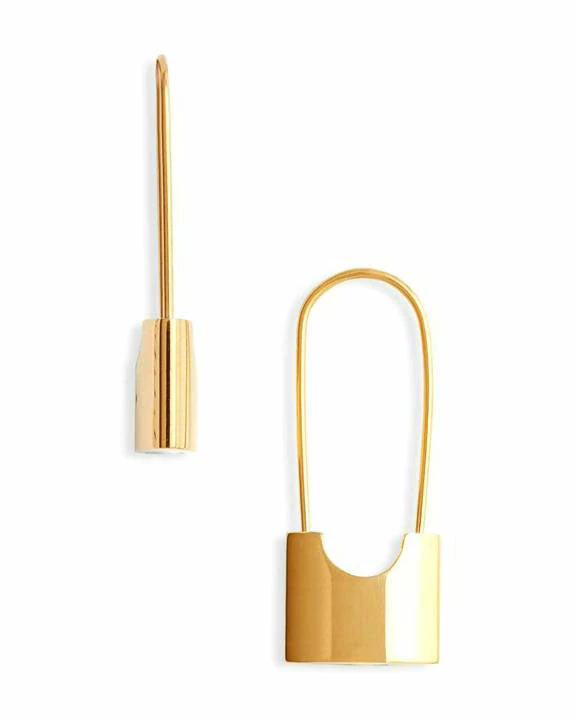 Deals π The Little Apple Londyn Lock Gold Earrings π 1 The Little Apple Londyn Lock Gold Earrings