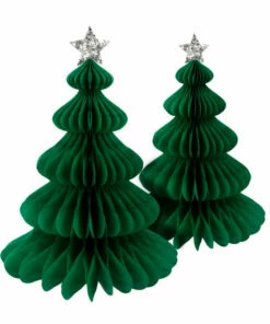 Meri Meri Giant Green Honeycomb Trees (Set Of 2) HOLIDAYS 40% OFF