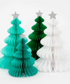 Meri Meri Green Forest Honeycomb Trees Decoration HOLIDAYS 40% OFF