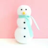 Kailo Chic HOLIDAYS 40% OFF Flocked Mint Green Snowman