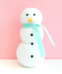 Kailo Chic HOLIDAYS 40% OFF Flocked Mint Green Snowman