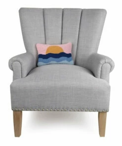 The Little Apple Sunset Hook Pillow