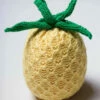 The Little Apple Organic Cotton Pineapple Baby Rattle LITTLE APPLES