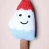 The Little Apple Organic Cotton Popsicle Baby Rattle LITTLE APPLES