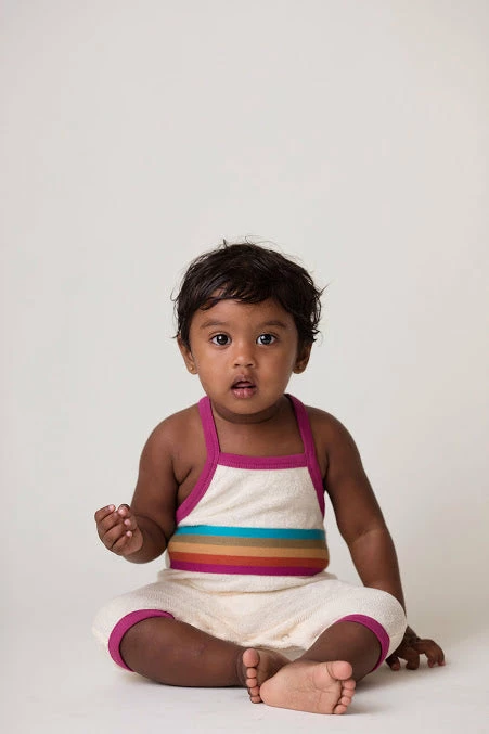 New ๐งจ The Little Apple L'ovedbaby Organic Terry Cloth Overall- Teal ๐ 3 The Little Apple L'ovedbaby Organic Terry Cloth Overall- Teal