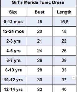 The Little Apple CLOSET Merida Mexican Embroidered Kid's Tunic Dress