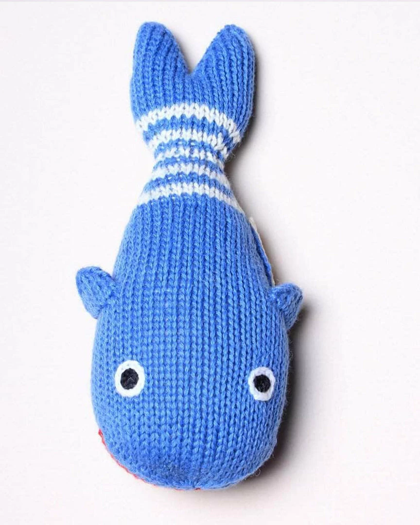 Coupon 🎉 The Little Apple Organic Cotton Whale Baby Rattle 🥰 1 The Little Apple Organic Cotton Whale Baby Rattle