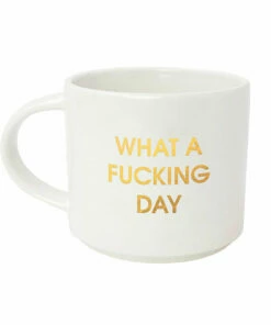 The Little Apple What A F'ing Day Jumbo Stackable Mug