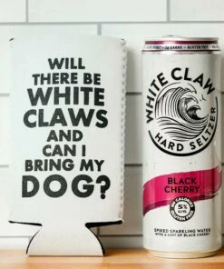 The Little Apple COCKTAIL HOUR White Claw Koozie