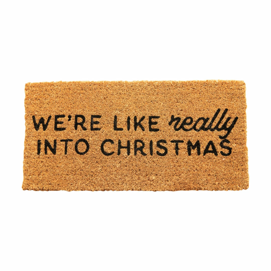 Flash Sale π The Little Apple Really Into π Christmas Coir Mat π 1 The Little Apple Really Into Christmas Coir Mat