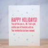 The Little Apple Your Gift Is ME Holiday Greeting Card