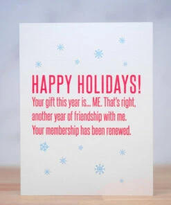 The Little Apple Your Gift Is ME Holiday Greeting Card